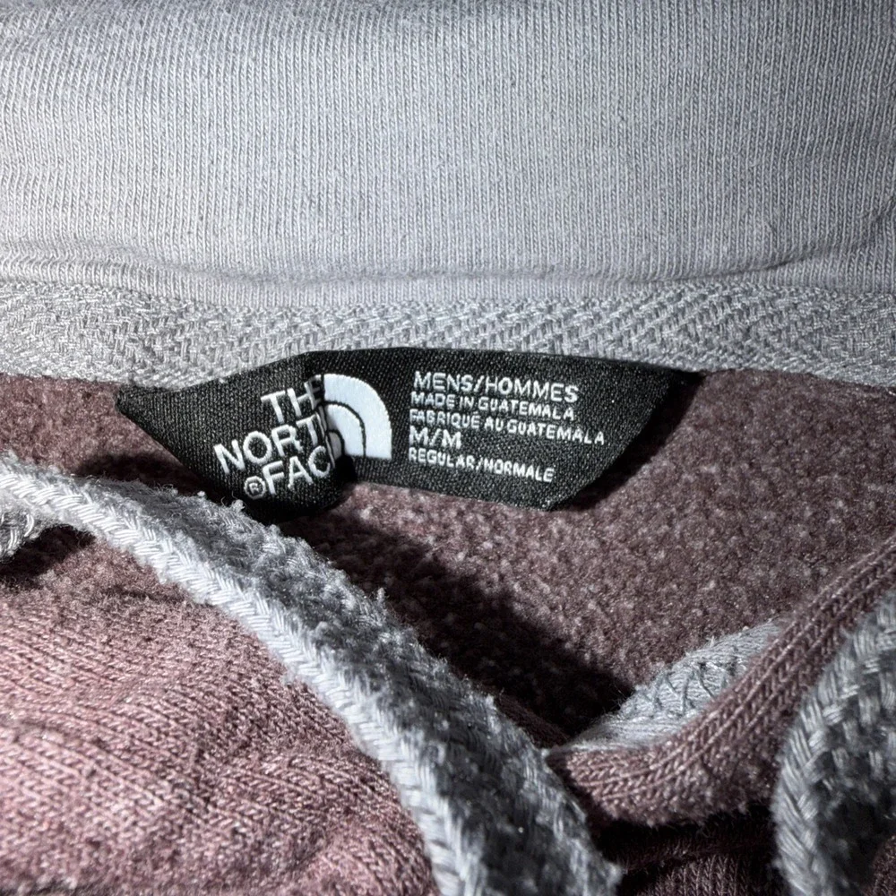 The North‎ Face Men's M Pullover Hoodie Classic Sweatshirt Faded Purple/Gray